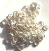 100 5mm Silver Plated Split Rings